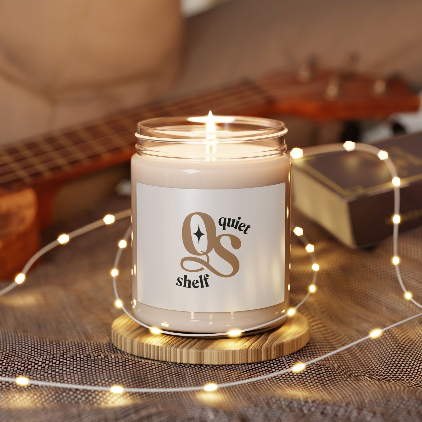The Quiet Shelf Classic Monogram Soy Candle - The Quiet Shelf