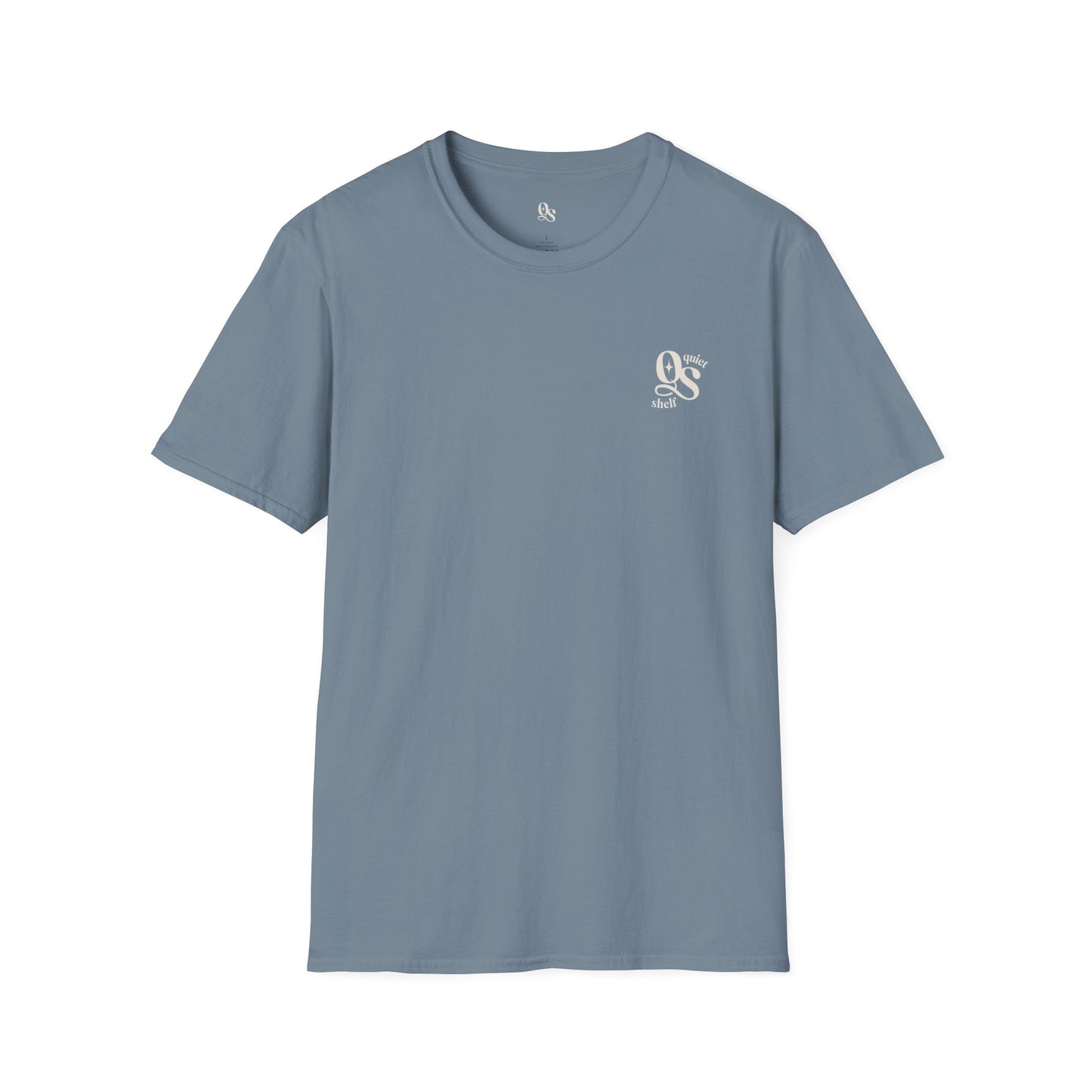 The Quiet Shelf Classic Monogram Tee - The Quiet Shelf
