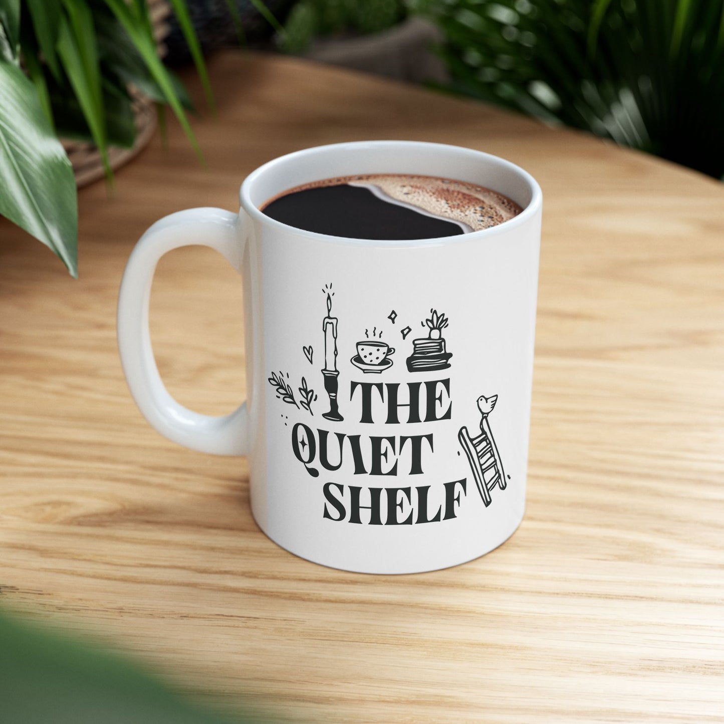 The Quiet Shelf Book Haven Ceramic Mug - The Quiet Shelf