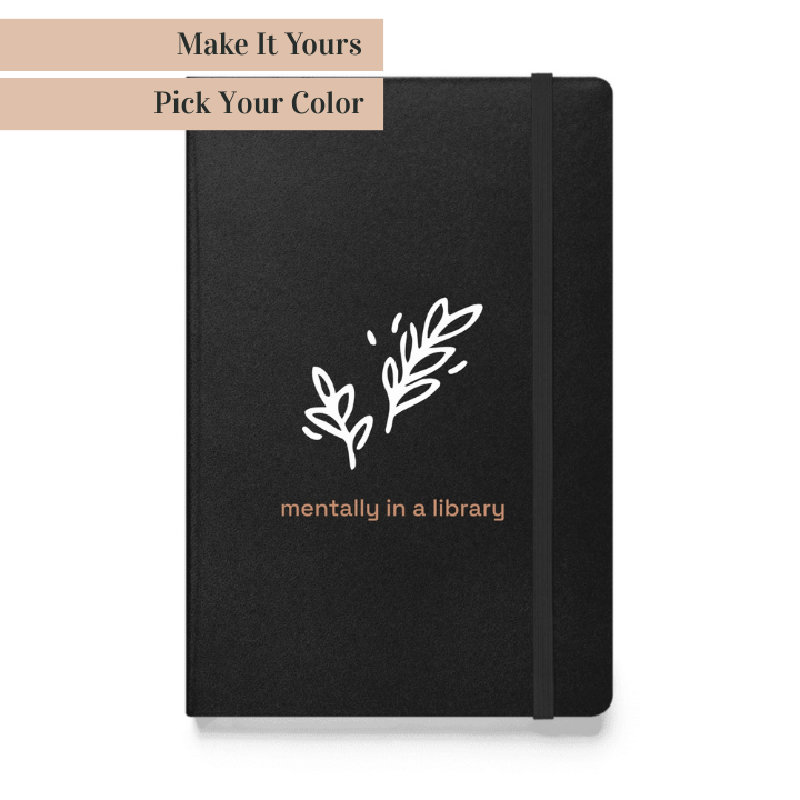 The Quiet Shelf Personalized Bookish Hardcover Notebook - The Quiet Shelf