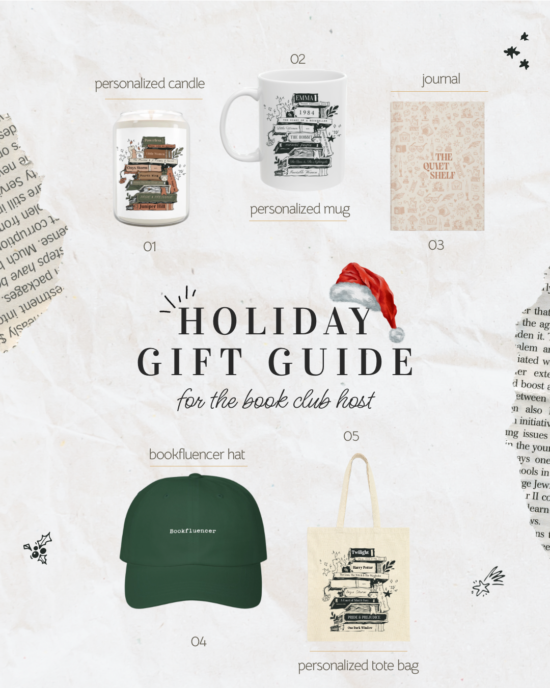 The Book Club Host Gift Guide | The Quiet Shelf