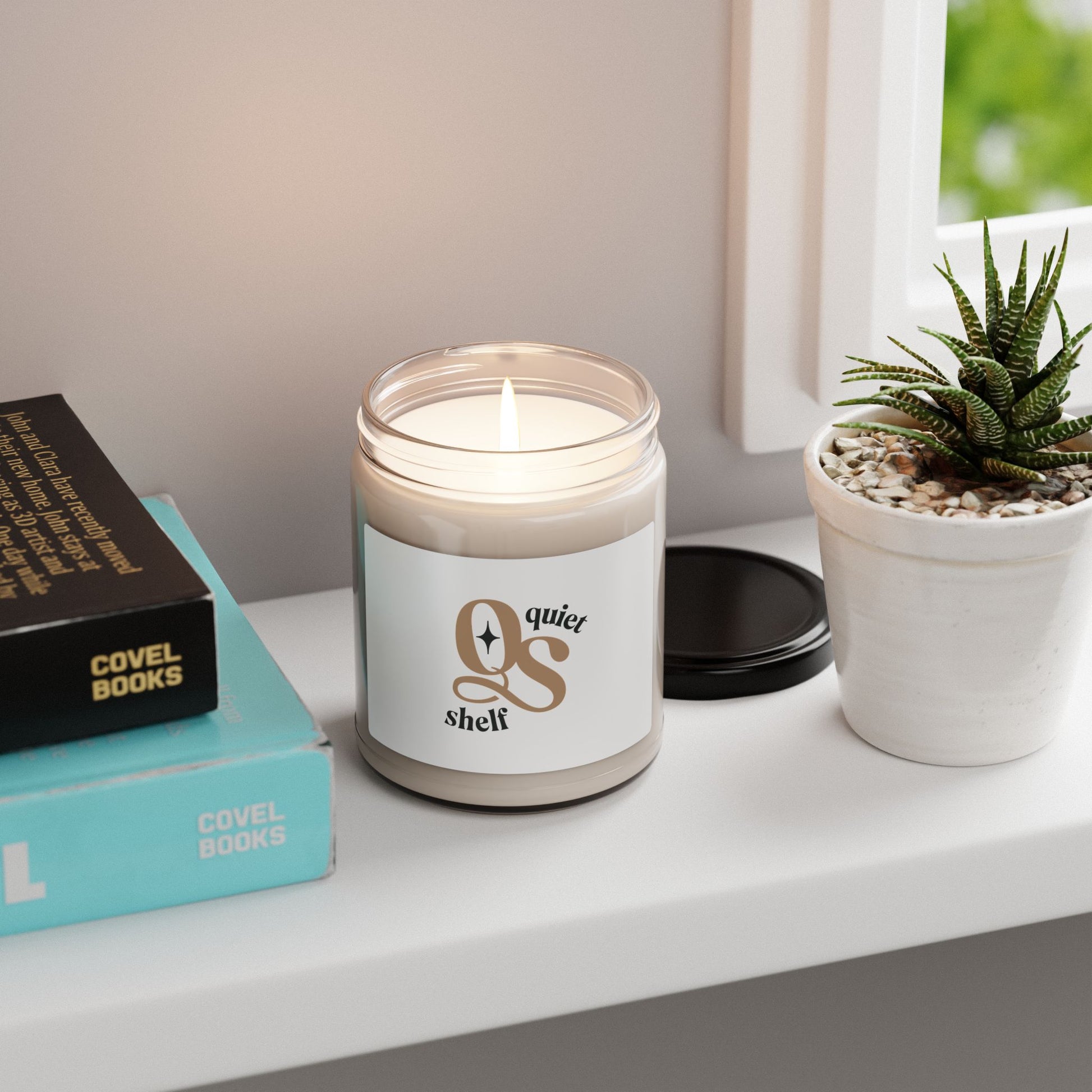 The Quiet Shelf Classic Monogram Soy Candle - The Quiet Shelf