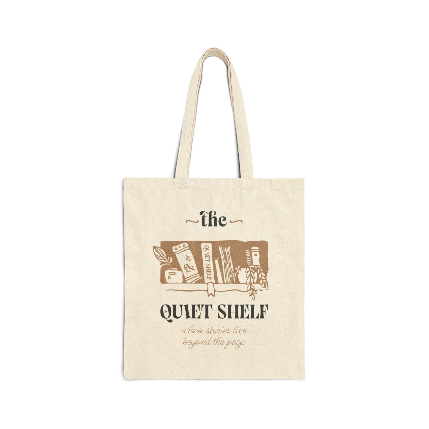 The Quiet Shelf Signature Tote Bag - The Quiet Shelf
