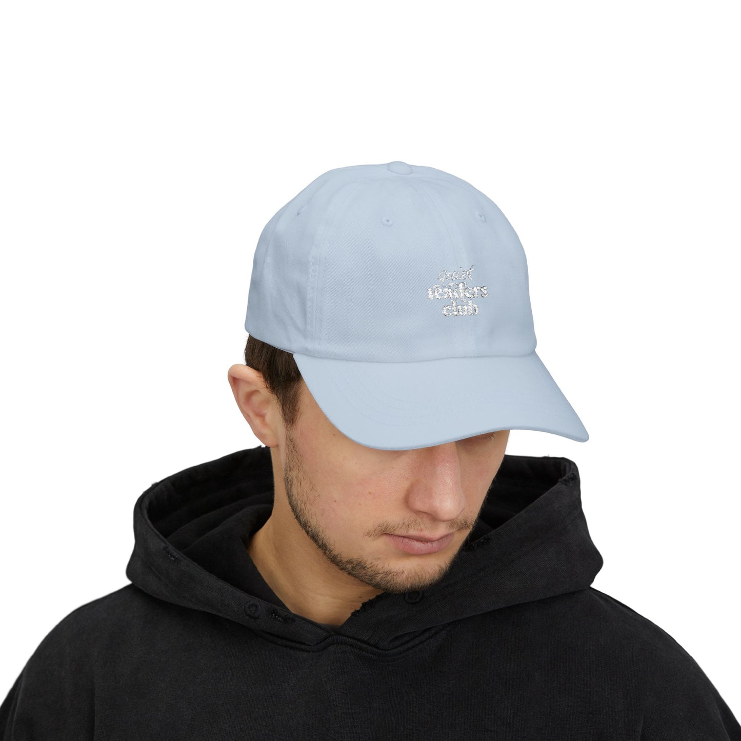 The Quiet Shelf Quiet Readers Club Dad Hat