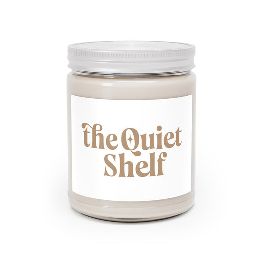 The Quiet Shelf Luminance Logo Soy Candle - The Quiet Shelf