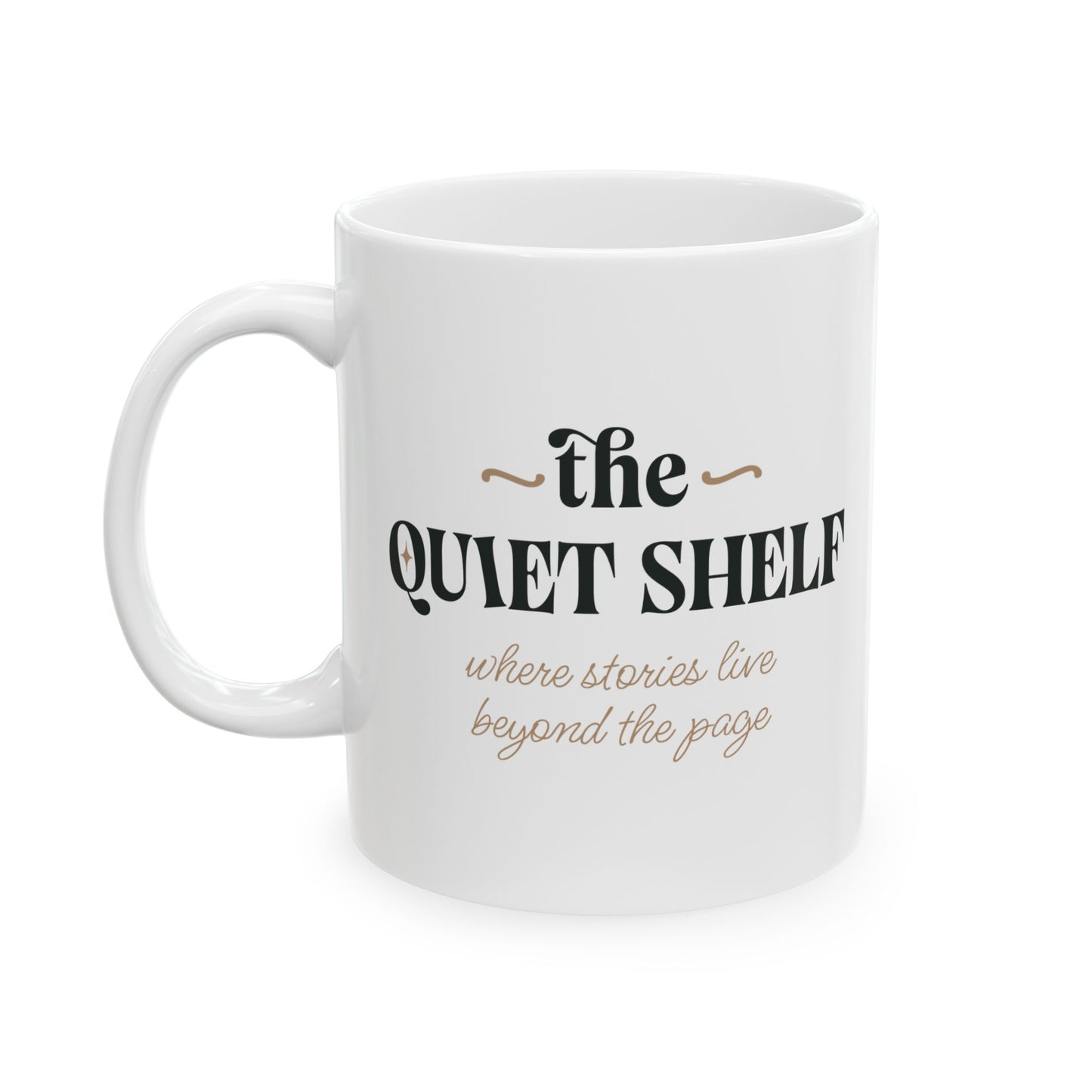 The Quiet Shelf Signature Ceramic Mug - The Quiet Shelf