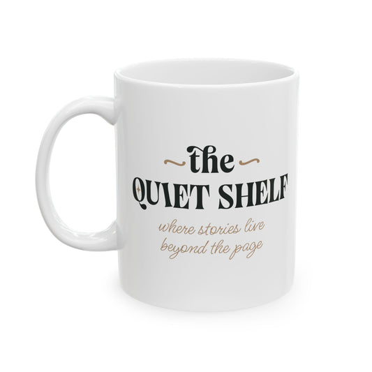 The Quiet Shelf Signature Ceramic Mug - The Quiet Shelf