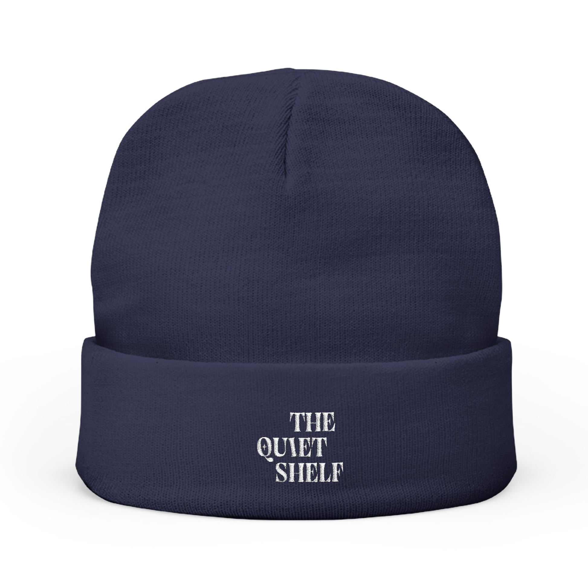 The Quiet Shelf Book Haven Logo Beanie - The Quiet Shelf