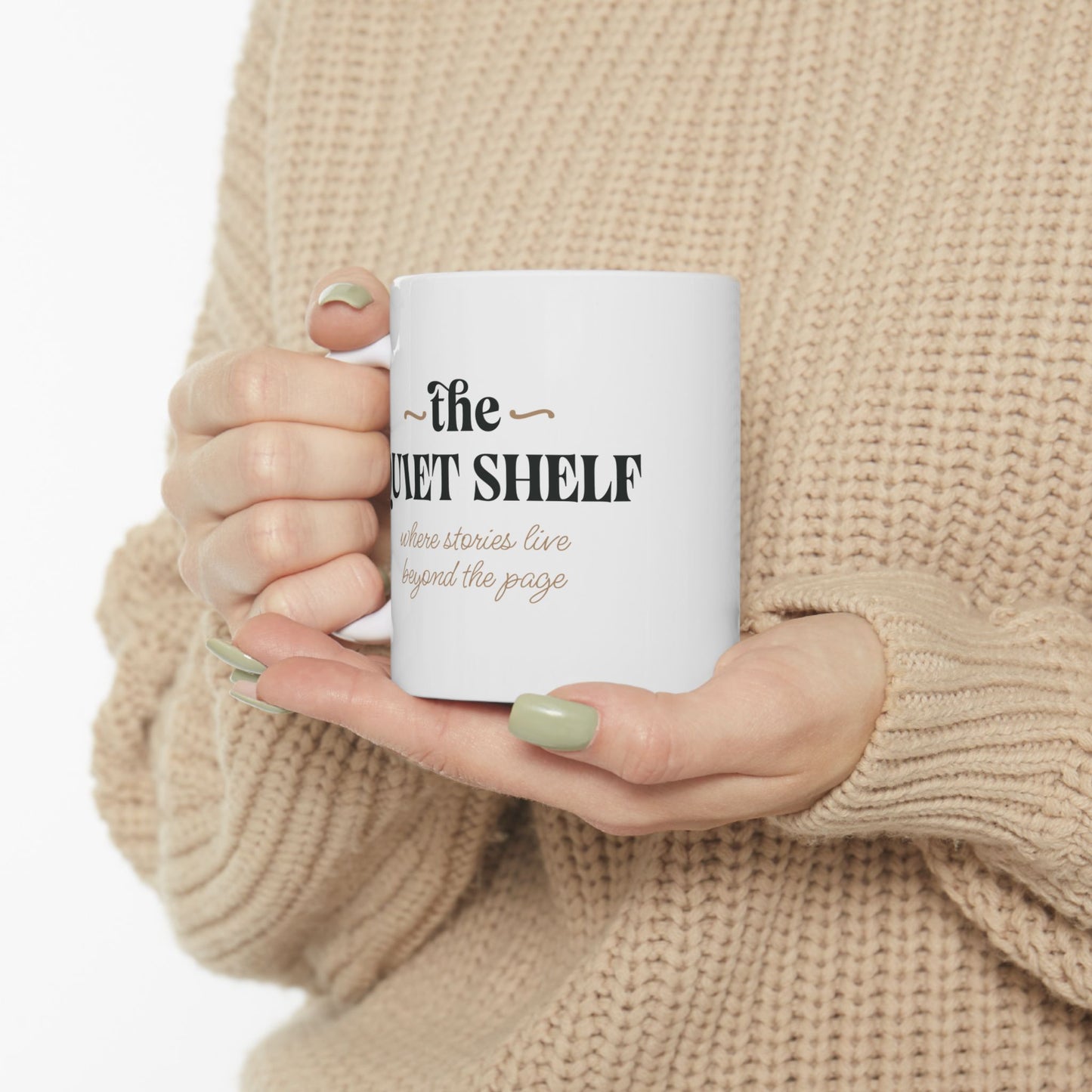 The Quiet Shelf Signature Ceramic Mug - The Quiet Shelf