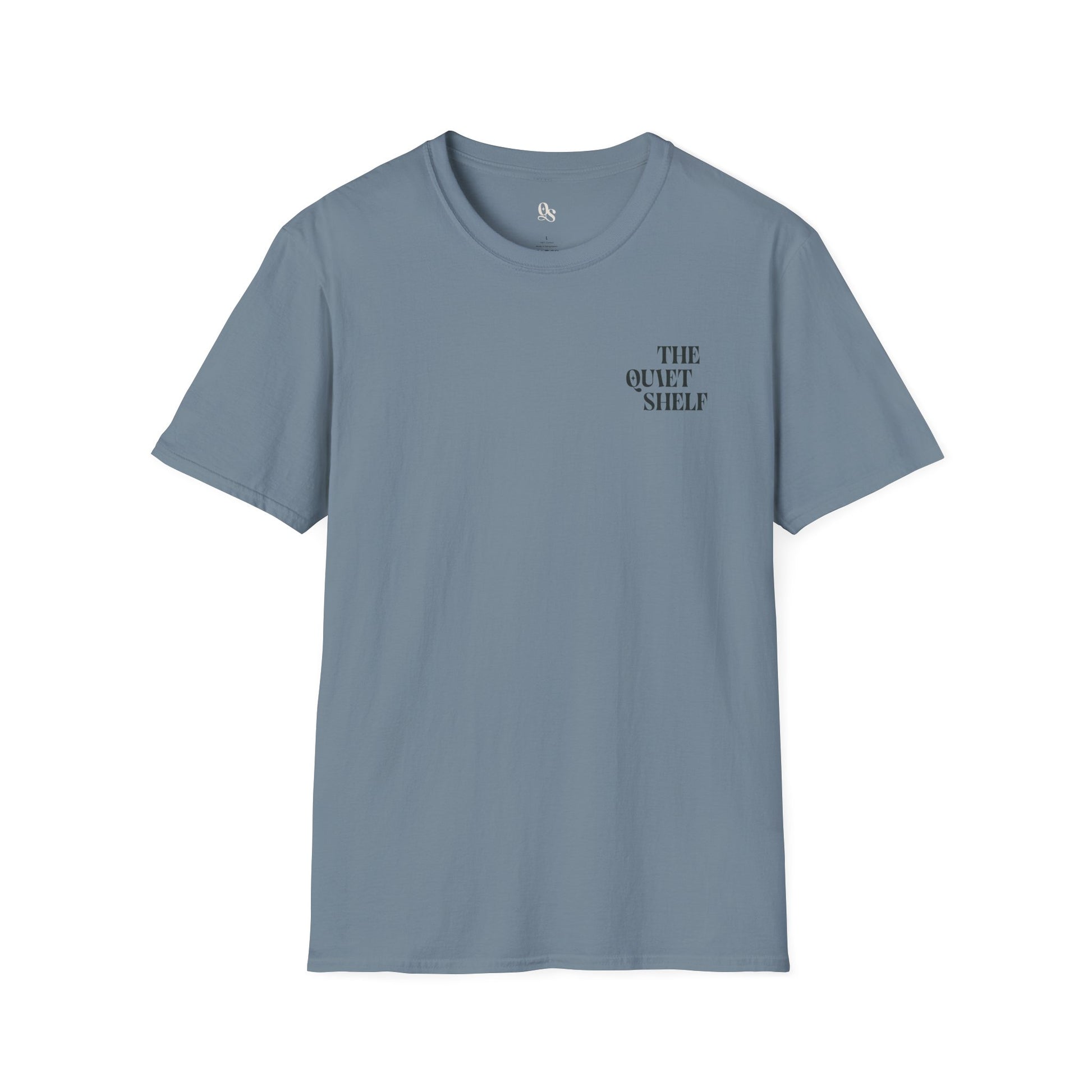 The Quiet Shelf Book Haven Logo Tee - The Quiet Shelf