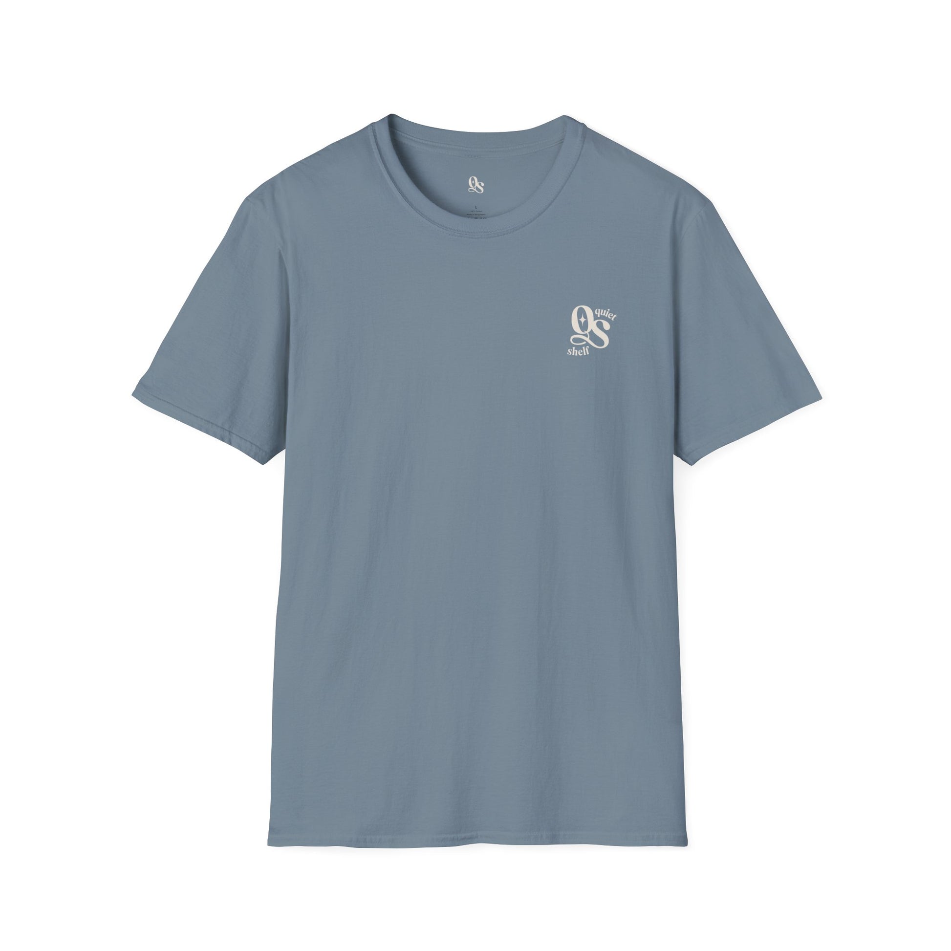 A t-shirt with the 'QS' monogram on the chest area.